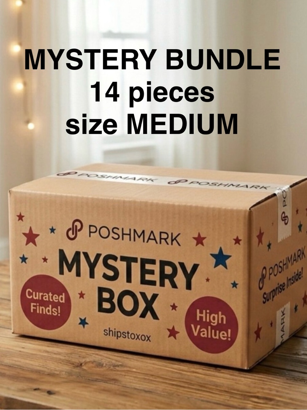 MYSTERY BUNDLE 
All Women's Size MEDIUM
14 Pieces in Total
